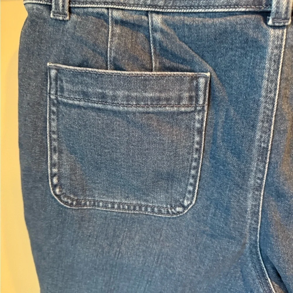 NWT Talbots Patch Pocket Blue Denim Shorts SZ 10; Purchased May 2025